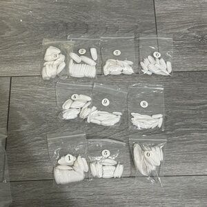 White nails